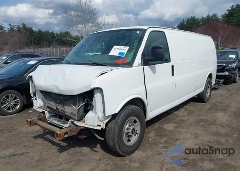 2016 Chevrolet Express 2500 Work Van from USA, damaged, VIN 1GCWGBFG2G1328501